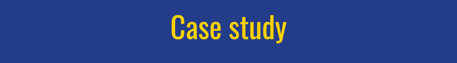 Banner for Case study section in MedNut Mail