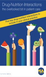 Cover for ebook Drug-nutrient interactions